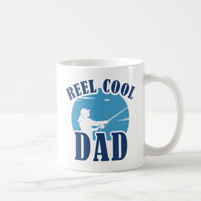 Reel Cool Dad Coffee Mug (Right)