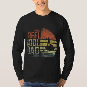 Reel Cool Dad Fisherman Daddy Father's Day Gifts F T-Shirt