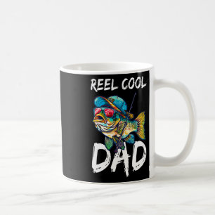 Reel Cool Dad Fisherman Fathers Day Shirt Coffee Mug