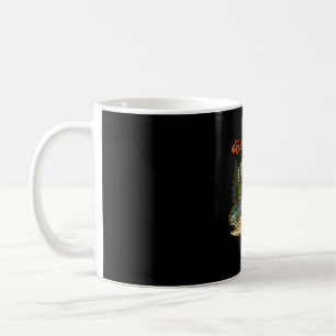 Reel cool dad fisherman trout mountain landscape  coffee mug