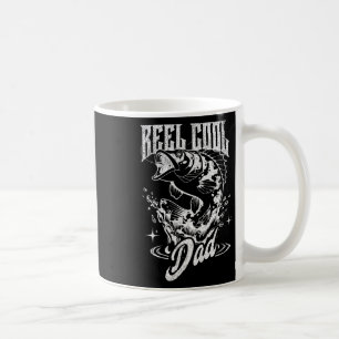 Reel Cool Dad Fishing Coffee Mug