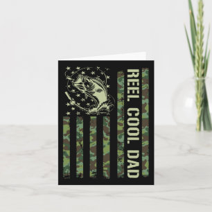 Reel Cool Dad Fishing Dad Fisherman Father's Day Card
