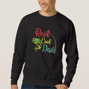 Reel Cool Dad - Fishing Dad Sport Fisherman Father Sweatshirt