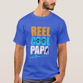Reel cool dad Fishing father T-Shirt