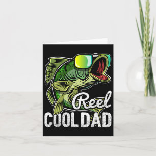 Reel Cool Dad Fishing Sungles Funny Father&#; s Da Card