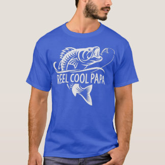 Reel Cool Dad  Funny Fishing Daddy Father's Day Gi T-Shirt