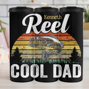 Reel Cool Dad" - Funny Fishing Thermal Tumbler