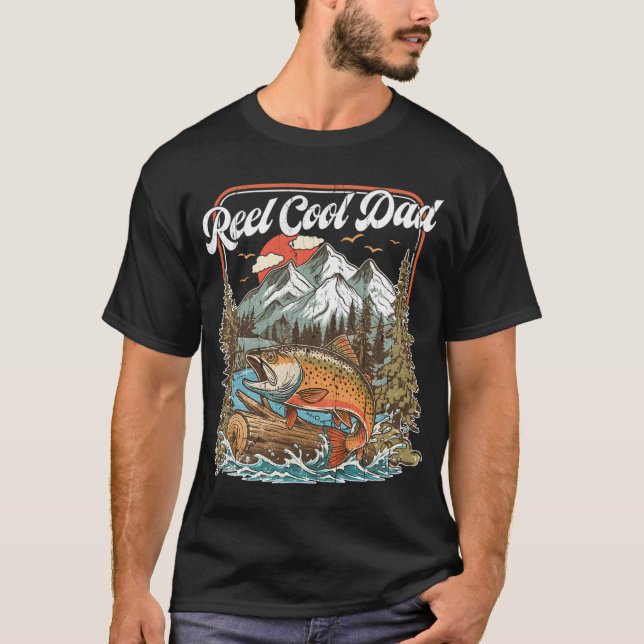 Reel Cool Dad T-Shirt (Front)