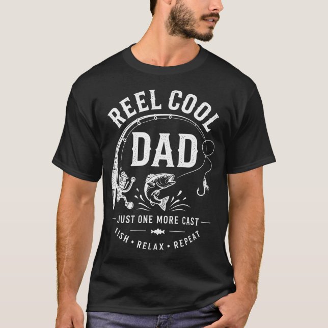 Reel Cool Dad T-Shirt (Front)