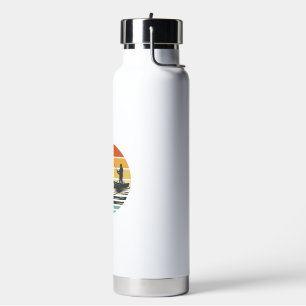 Reel Cool Dad Vintage Fishing T-Shirt Design_1 Water Bottle