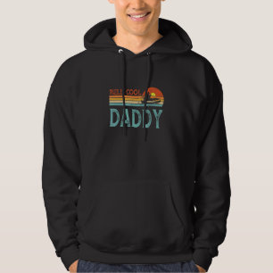 Reel Cool Daddy Retro Fishing Father's Day Hoodie