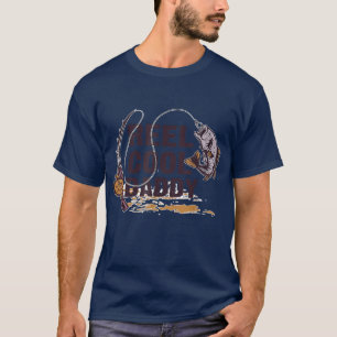 Reel Cool DaddyFisherman Daddy Fathers Day Fishing T-Shirt