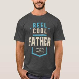 Reel Cool Father   Daddy Gift T-Shirt