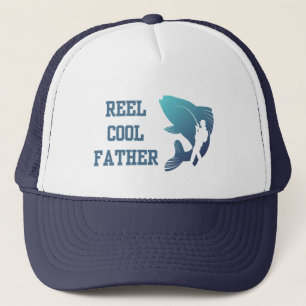 Reel cool father trucker hat