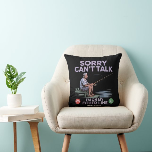Reel Cool Funny Dad Fishing Perfect Gift  Cushion (Chair)