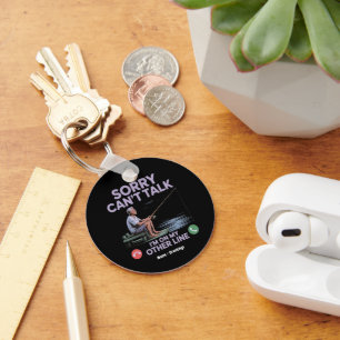 Reel Cool Funny Dad Fishing Perfect Gift Key Ring