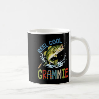 Reel cool grammie fishing grammie birthday vintage coffee mug