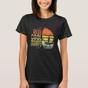 Reel Cool Gramps Fisherman Daddy Fathers Day Fishi T-Shirt