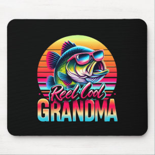 Reel Cool Grandma Mother’s Day Gifts Funny Fishing Mouse Pad
