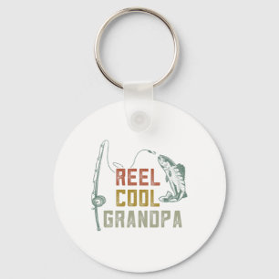 Reel Cool Grandpa Fishing S Key Ring