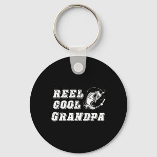 Reel Cool Grandpa  Key Ring