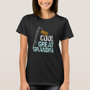 Reel Cool Great Grandpa Gift from Granddaughter Gr T-Shirt