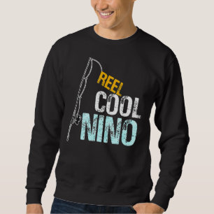 Reel Cool Nino Graphic For Spanish Mexican Godfat Sweatshirt