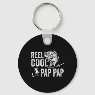 Reel Cool Pap Pap Fishing Fathers Day Gifts Key Ring