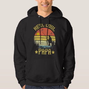 Reel Cool Papa     Fishing Father's Day Daddy Hoodie