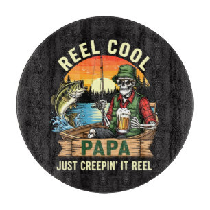 Reel Cool Papa Just Creepin’ It Reel Cutting Board