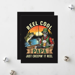 Reel Cool Papa Just Creepin’ It Reel Holiday Card