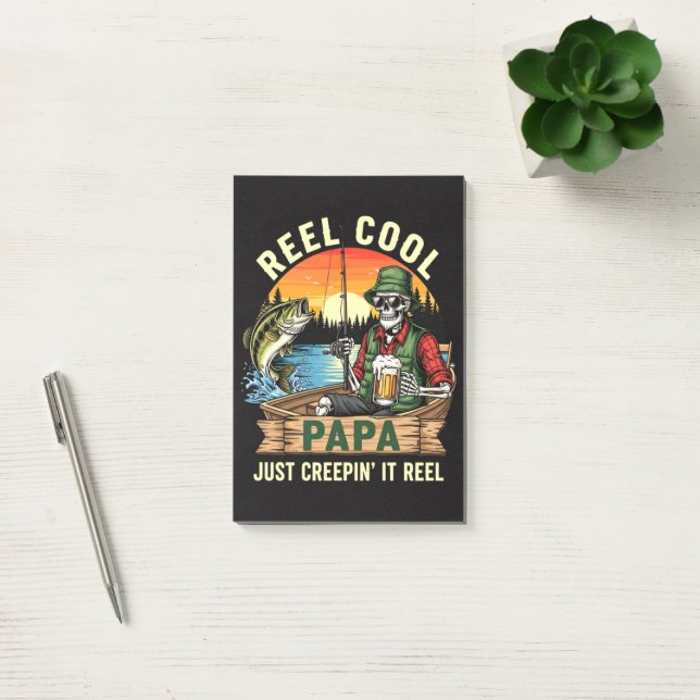 Reel Cool Papa Just Creepin’ It Reel Post-it Notes (Office)