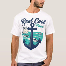 Reel Cool Papa -Ship & Deep Sea Fishing Design