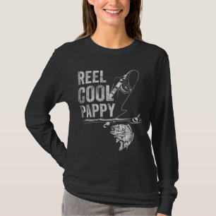 Reel Cool Pappy Fish Fishing Father's Day T-Shirt
