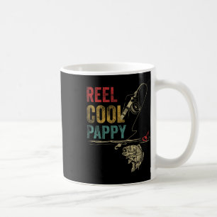Reel Cool Pappy Fish Fishing Shirt Father's Day  Coffee Mug