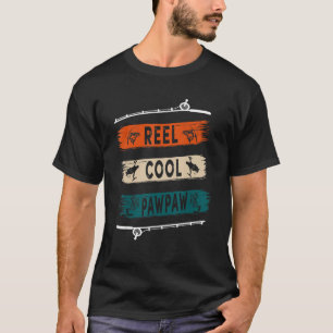 Reel Cool Pawpaw Fisherman Fishing Tee
