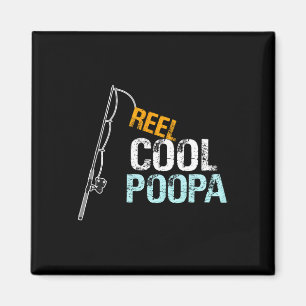 Reel Cool Poopa For Grandpa From Granddaughter Gra Magnet