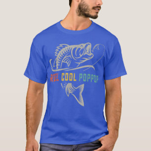 Reel Cool PopPop  Fathers Day Gift for Fishing Dad T-Shirt