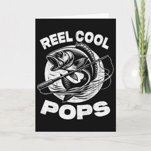 Reel Cool Pops Fishing Pops Father's Day Fisherman Card