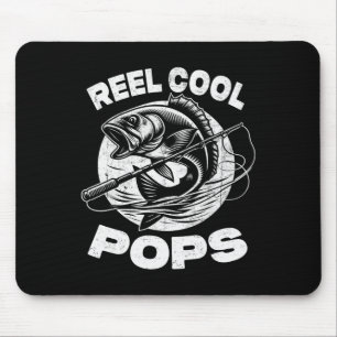 Reel Cool Pops Fishing Pops Father's Day Fisherman Mouse Pad