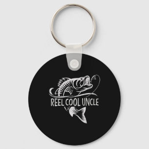 Reel Cool Uncle Fishing Gifts Uncle Father's Day Key Ring