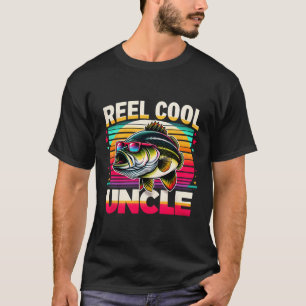 Reel Cool Uncle Funny Byss Fishing Uncle Father’s T-Shirt