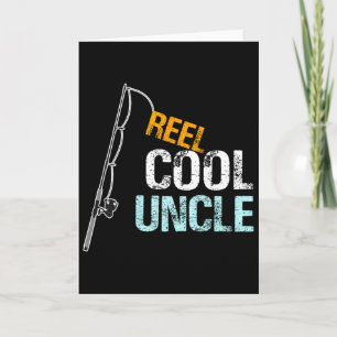 Reel Cool Uncle Graphic Uncle Gift From Niece Or N Card