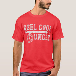 Reel Cool UncleFunny Fly Fishing Uncle Fisherman J T-Shirt