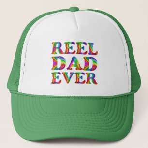 Reel Dad Ever Fishing Trucker Hat