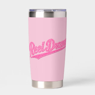 Reel Drama Doll Pink Chicks Who Fish Funny Fishing Insulated Tumbler