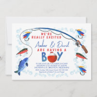 Reel Excited Fishing Themed Baby Shower