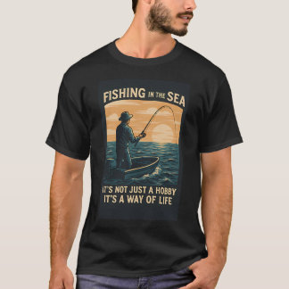 Reel Freedom - Vintage Patriotic Fishing T-Shirt