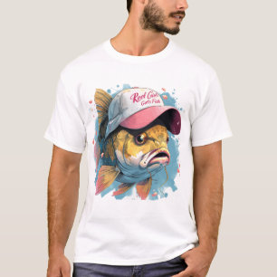 Reel Girls Fish T-shirt – Fun Custom