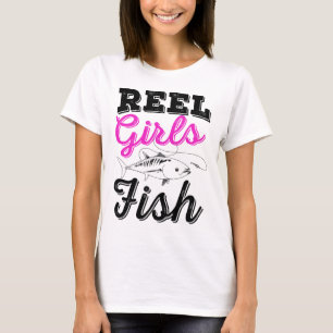 Reel Girls Fish T-Shirt – Women’s Fishing Shirt 